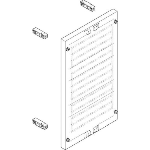 ABN ESPRO-Modul flach 250x450mm senkr. für 13xD02 32mm MF13695