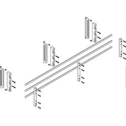 ABN Sammelschienenmodul tief 60mm mit CU 12x5mm 3polig...