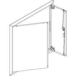 ABN ESPRO Blendrahmen mit Volltüre GBRU36T f....