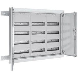 ABN ESPRO Flachverteiler UP/HW T: 110mm 144TE 3x4reihig...