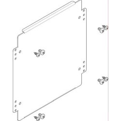 ABN Montageplatte 244x282mm 1FB/2RE FMA12N