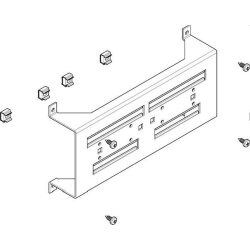 ABN Montagetraverse 1FB/2RE für 2xNH00 Trenner...