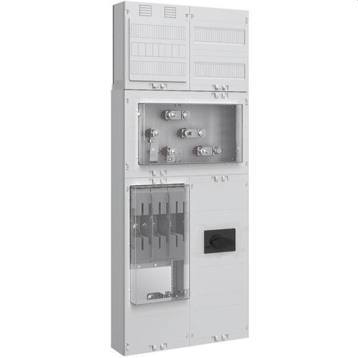 ABN Wandlerfeld 200A NH1/NH1 5-pol.BxH:500x1200mm VT28WA3320