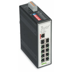 WAGO Industrial-Managed-Switch 8 Ports 100Base-TX 2-Slot...