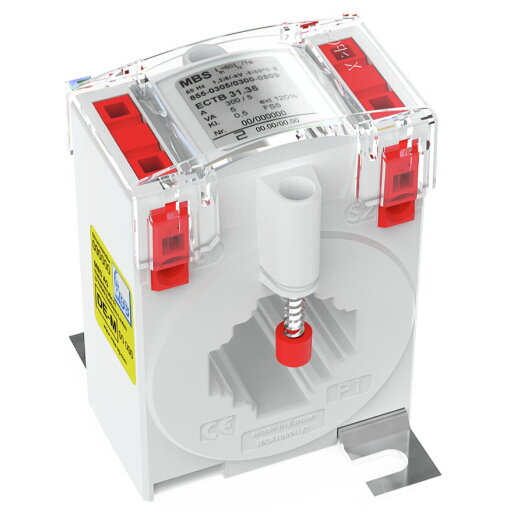 WAGO Aufsteck-Stromwandler Primärer Bemessungsstrom 500 A Sekundärer Bemessungsstrom 5 A 855-305/500-509