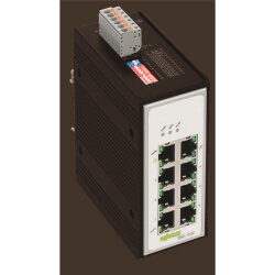 WAGO Industrial-Switch 8 Ports 1000Base-T schwarz 852-1102