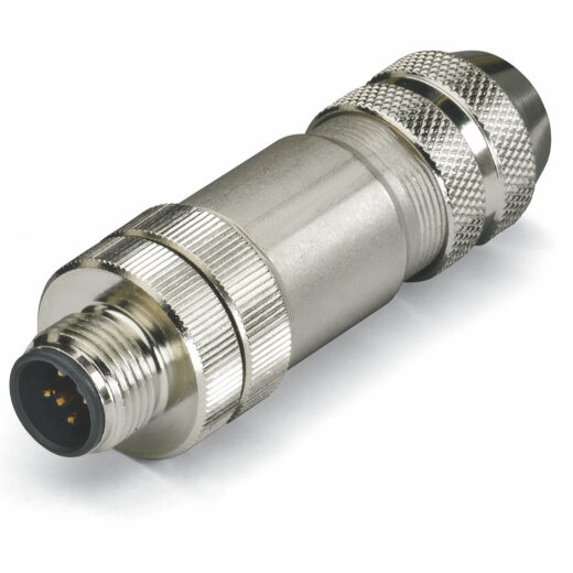 WAGO Zubehör M12-Stecker, axial 5-polig 756-9401/060-000