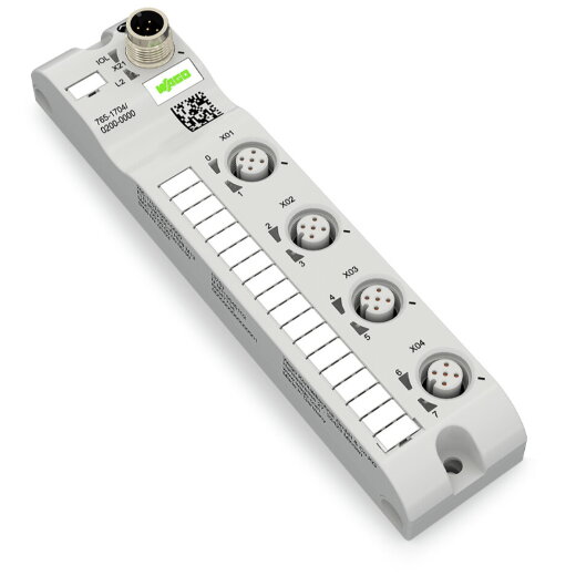 WAGO 8-Kanal-Digitalein-/-ausgang IO Link Class B Hub DC 24 V / 2,0 A 765-1704/200-000
