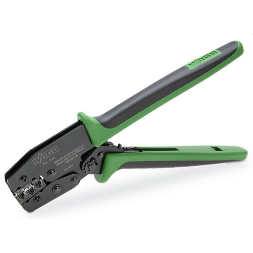 WAGO Crimp-Zange 25 für Aderendhülsen mit und ohne Kunststoffkragen Crimp-Bereich 10 mm?, 16 mm? und 25 mm? 206-1225