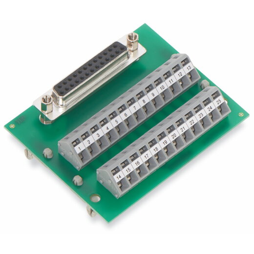 WAGO Übergabemodul Sub-Min-D Buchsenleiste 289-457