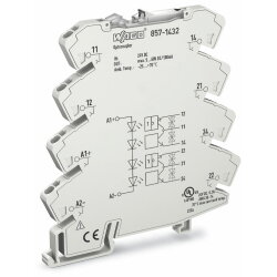 WAGO Optokopplermodul 2-fach Eingangsnennspannung DC 24 V...