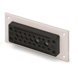 WAGO Kabeldurchführungsplatte KDP 22 für...