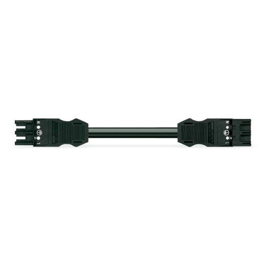 WAGO konfektionierte Verbindungsleitung Eca Buchse Stecker schwarz 771-9993/006-501