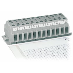 WAGO Beschriftungsstreifen als Bogen DIN A4 bedruckt...