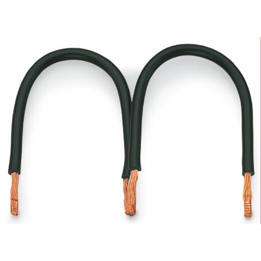 WAGO Drahtkettenbrücker 2,5 mm? isoliert schwarz 709-111