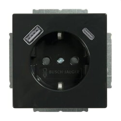 Busch-Jaeger SCHUKO-Steckdose 20 EUCB2USBAC-81 A+C