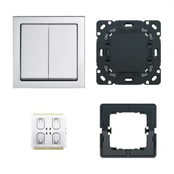 Busch-Jaeger Switch 6716 UJ-83 FoH Komplett-Set