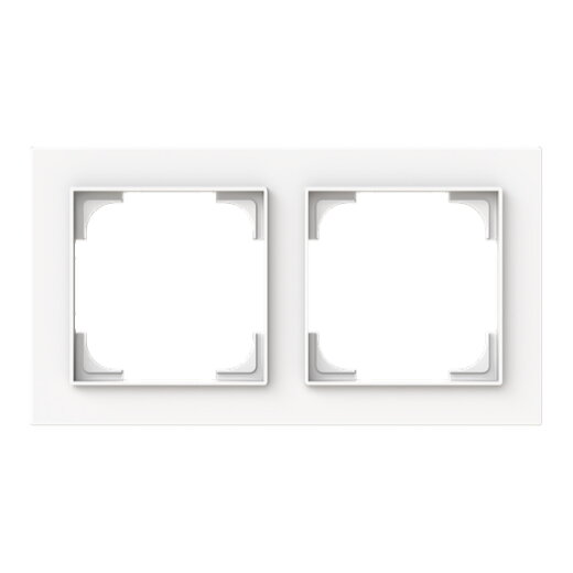 Busch-Jaeger Rahmen 1722-44M 2-f.