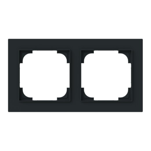 Busch-Jaeger Rahmen 1722-45M 2-f.