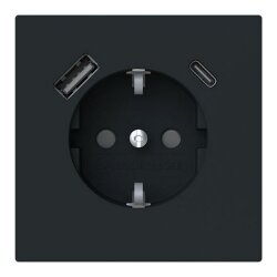 Busch-Jaeger SCHUKO-Steckdose 20 EUCB2USBAC-45M USB-A+C Safety+