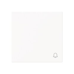 Busch-Jaeger Wippe 2520 KI-44M geschlossen m.Symbol Klingel