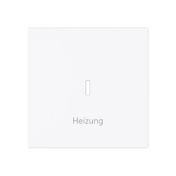 Busch-Jaeger Wippe 1789 H-44G m.roter Kalotte