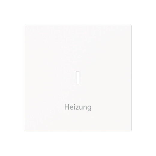 Busch-Jaeger Wippe 1789 H-44M m.roter Kalotte