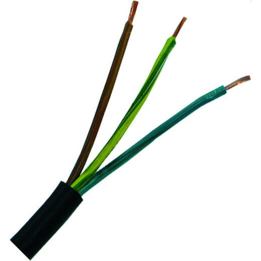 NEUT Starkstromkabel Eca NYY-J 3x1,5 RG50m schwarz