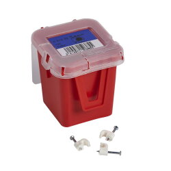 Legrand Nagelschelle 031553 KABEL 4mm weiß