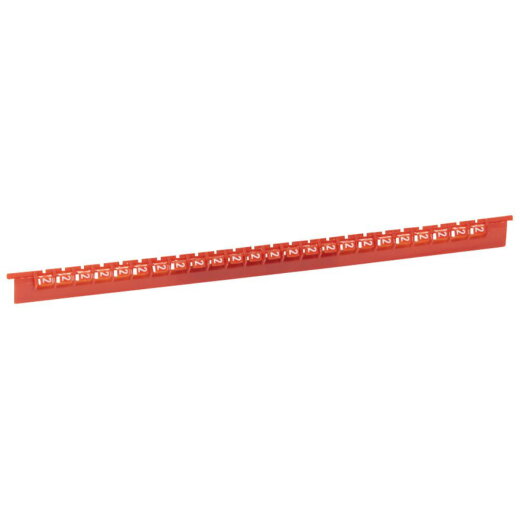 Legrand Kennzeichnungssymbol 037810 MEMEOCAB "2" rot