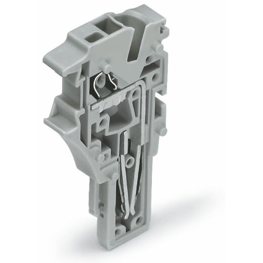 WAGO 1-Leiter-Federleisten-Mittelmodul Push-in CAGE CLAMP® 4 mm? grau 2022-171