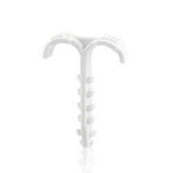 Legrand Dübel Spannbereich 4-12mm für Kabel grau