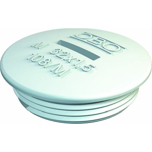 OBO Verschlussschraube 108 M M25 lichtgrau