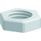OBO Gegenmutter 116 M M12 PS lichtgrau Polystyrol
