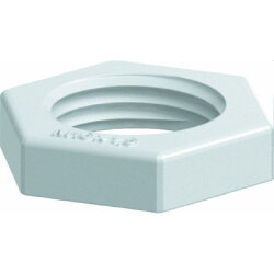 OBO Gegenmutter 116 M M16 PS lichtgrau Polystyrol