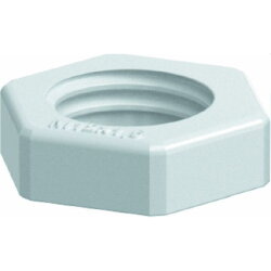 OBO Gegenmutter 116 M M12 PA lichtgrau Polyamid