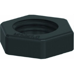 OBO Gegenmutter 116 M12 PA schwarz