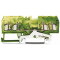 WAGO Schutzleiterklemme 4Leiter 280-837/999-950