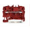WAGO Durchgangsklemme 2Leiter rot 2002-1203