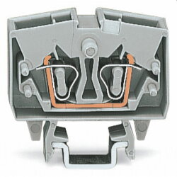 WAGO 2 Leiter Mini Durchgangsklemme 264-701 2,5qmm grau