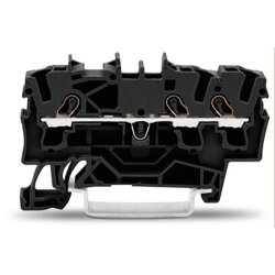 WAGO 3 Leiter Durchgangklemme 2002-1305 TOPJOB S schwarz...