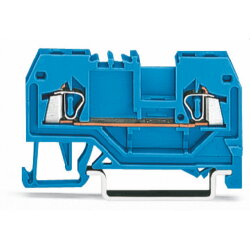 WAGO 2 Leiter Durchgangsklemme 279-904 blau 1,5qmm