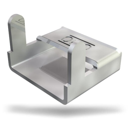 OBO Spannbandverschluss 197 VA4301 einseitig Edelstahl, ros