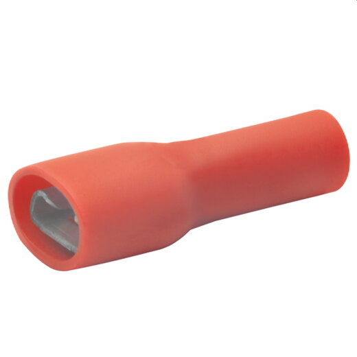 Klauke Flachsteckhülse 4,8x0,8mm 0,5-1qmm vollisoliert verzinnt 8203V