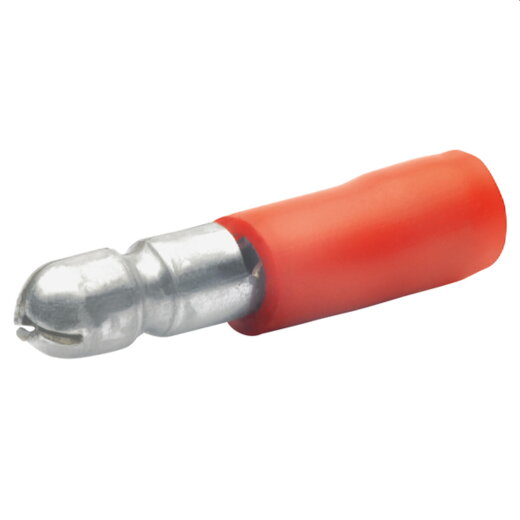 Klauke Rundstecker D: 4mm 0,5-1qmm verzinnt isoliert 1020