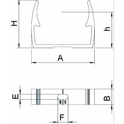 OBO Quick-Schelle ALQ M16 Aluminium