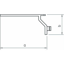 OBO Drahthaltesteg LKV/H H für Verdrahtungskanal lichtgrau