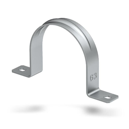 OBO Befestigungsschelle 605 25mm zweilappig aluminium