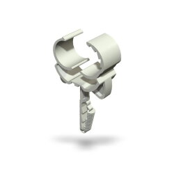 OBO Klick-Snap-Schelle 1976 16-21,5mm lichtgrau