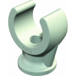 OBO Sockel-Klemmschelle 2962 10mm lichtgrau